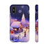 Christmas Homes in the Snow - Impact Resistant Phone Case iPhone X Matte